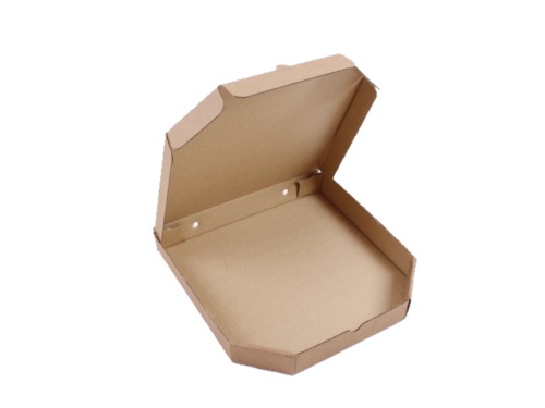 Коробка для пиццы 320х320х45 мм цвет - бурый
